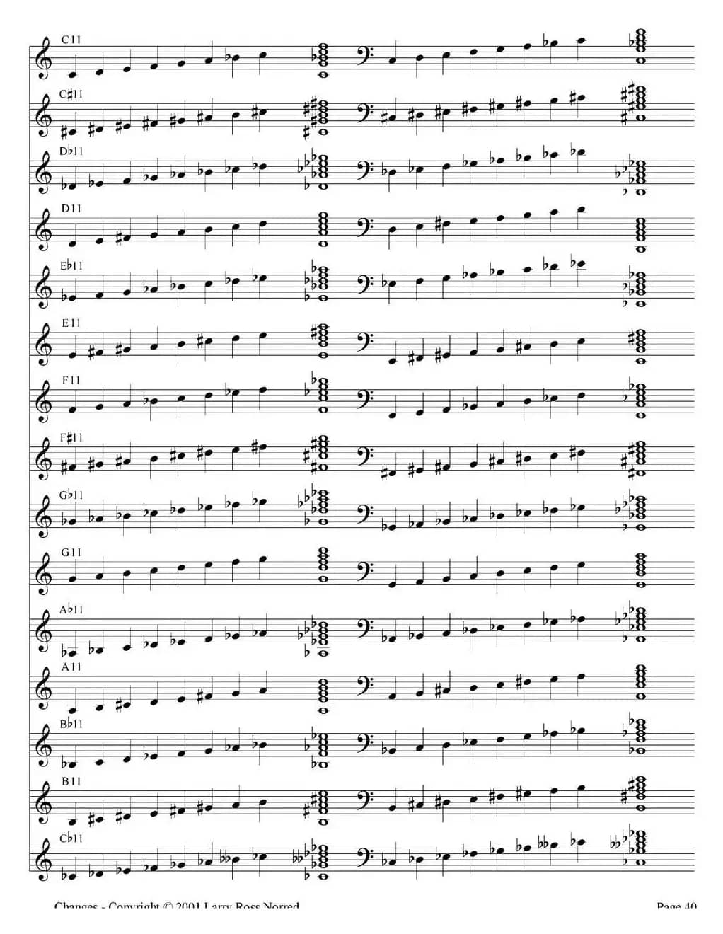 Changes（爵士乐和弦教材）（P21-40）