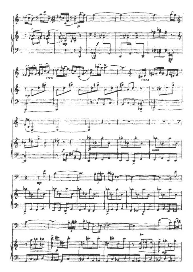 芸香（单簧管+钢琴伴奏）