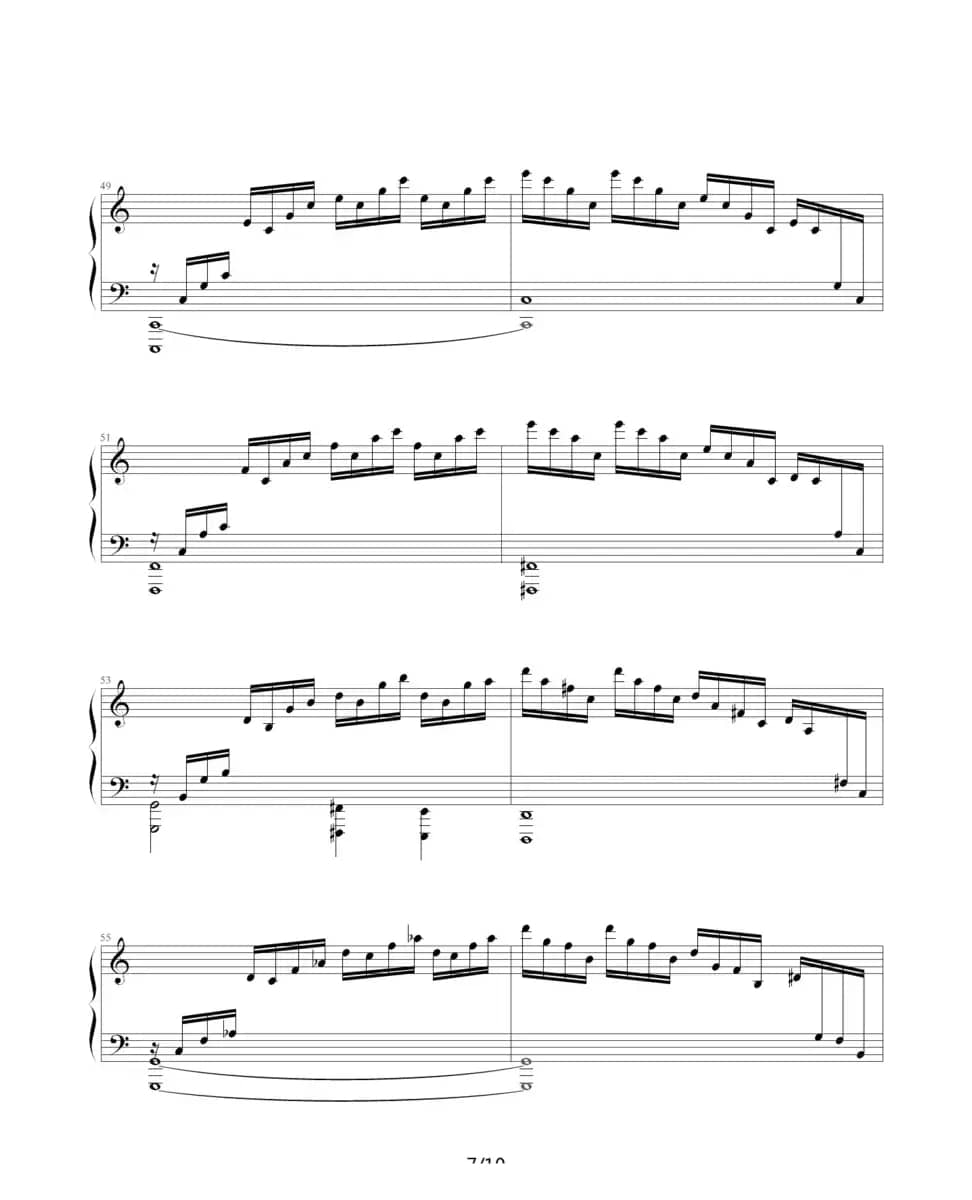 练习曲 Op.10 No.1（ 逃亡圣咏曲）