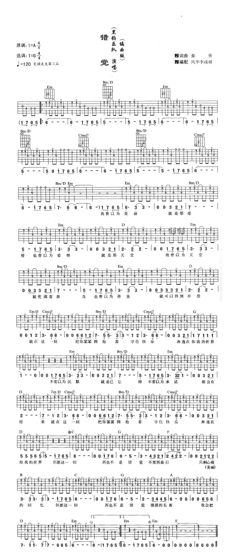 错觉（黑豹乐队演唱版）