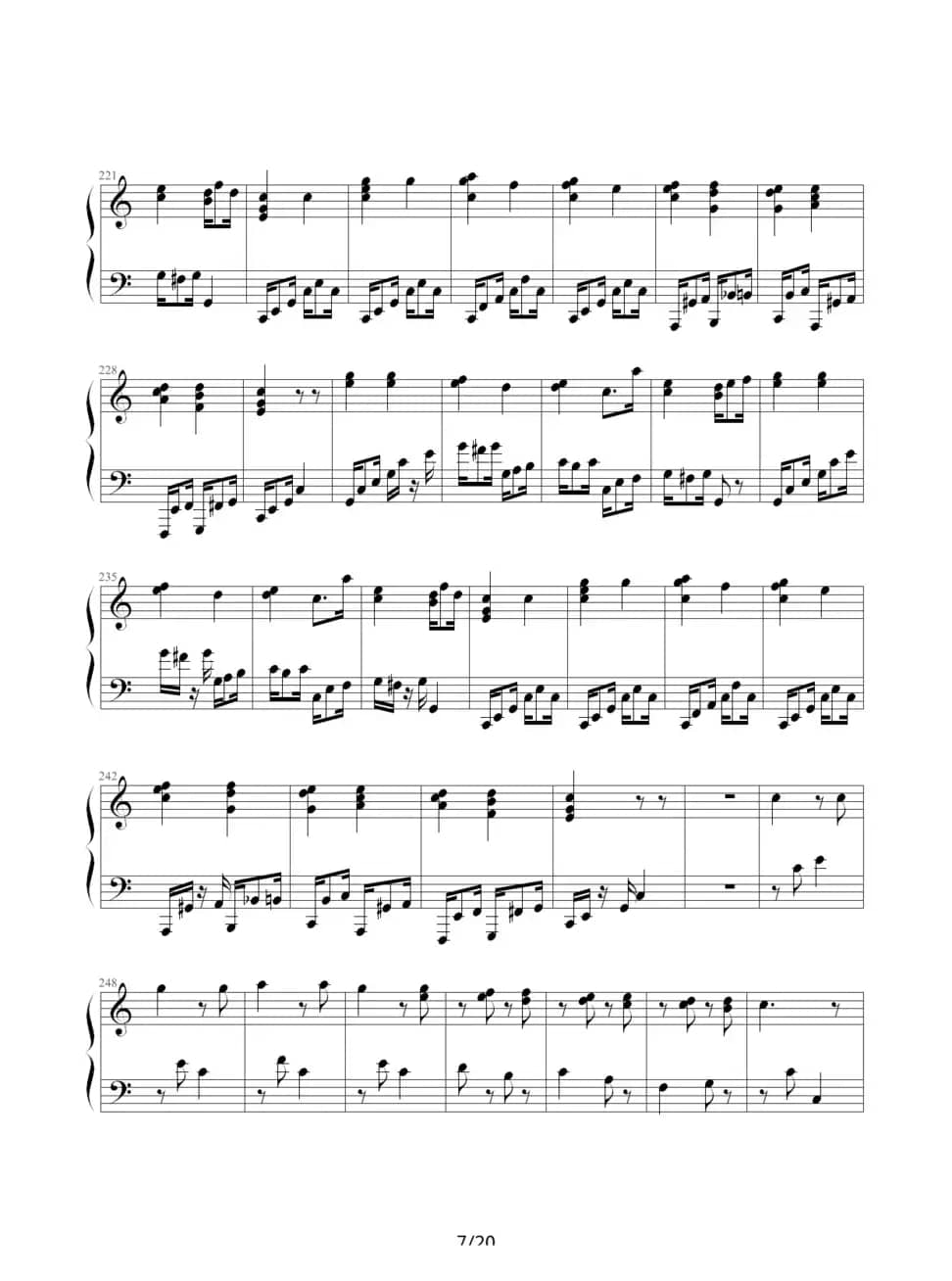 小星星变奏曲—莫扎特