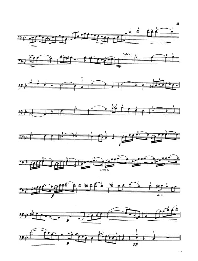 第一奏鸣曲 Op.43（大提琴）