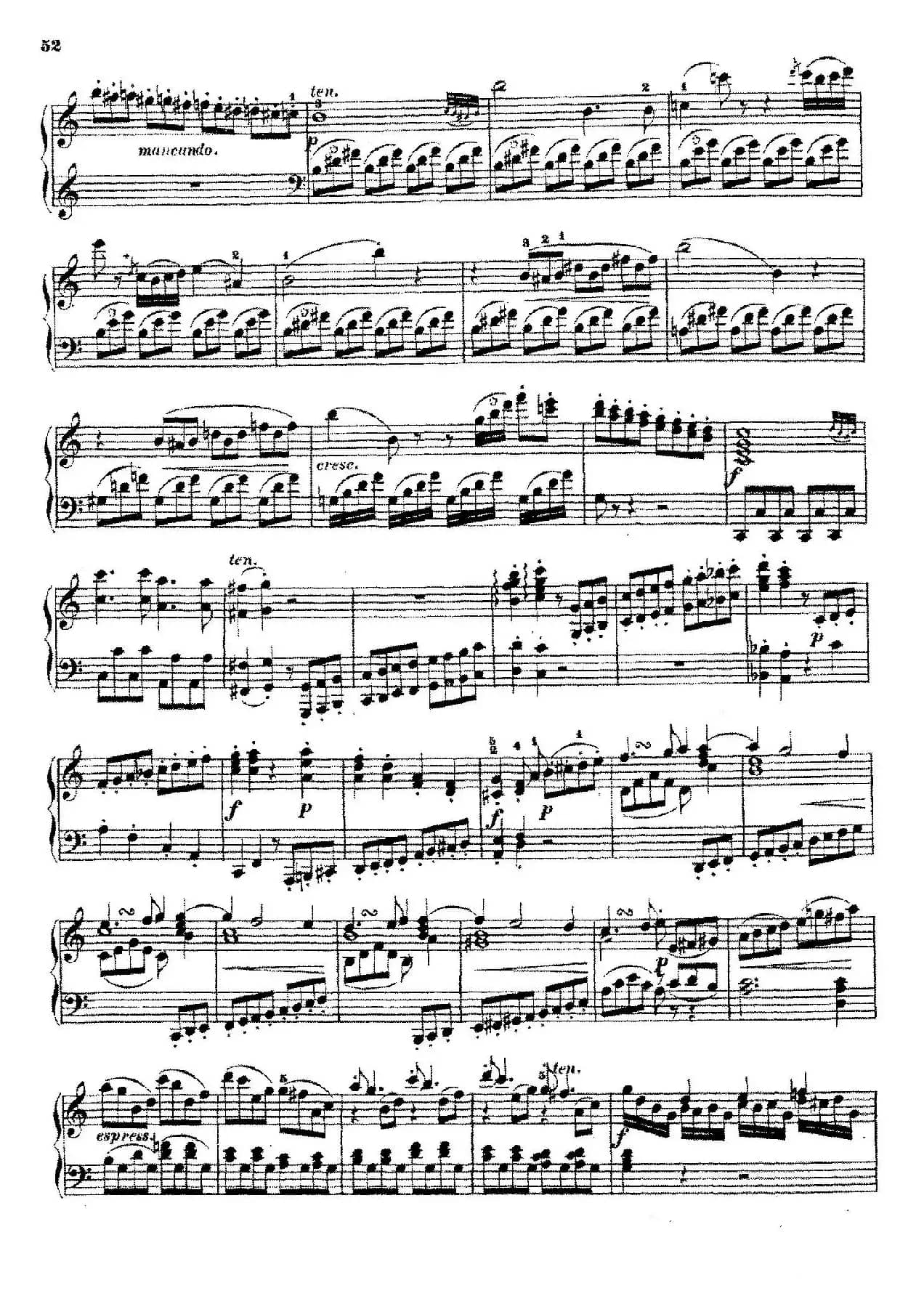 Piano Sonata No.4 in C Major Op.38(C大调第四钢琴奏鸣曲)