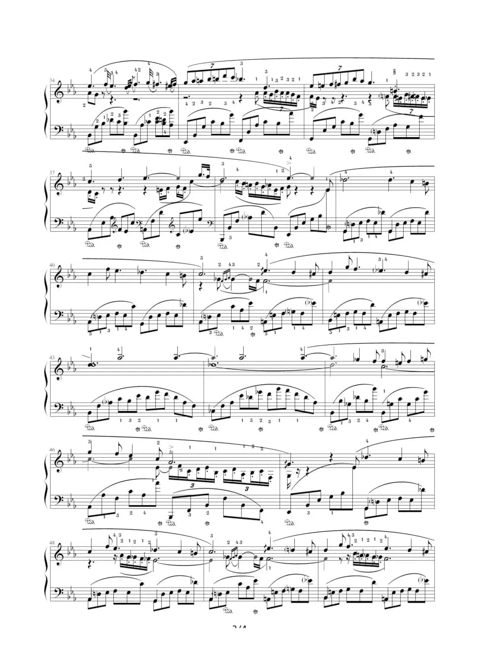 降E大调夜曲，Op.55,No.2（肖邦第16号夜曲）