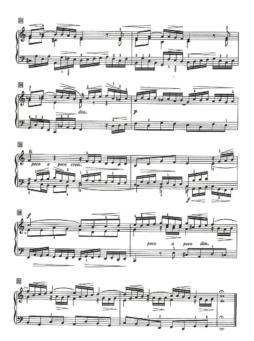 三声部赋格曲（C大调）（一）