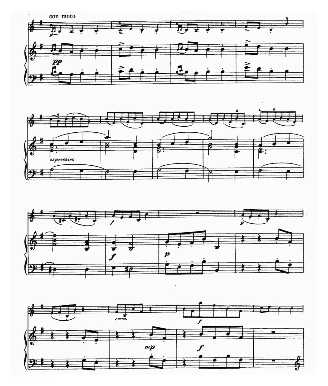 祖母的小步舞曲（小提琴+钢琴伴奏）