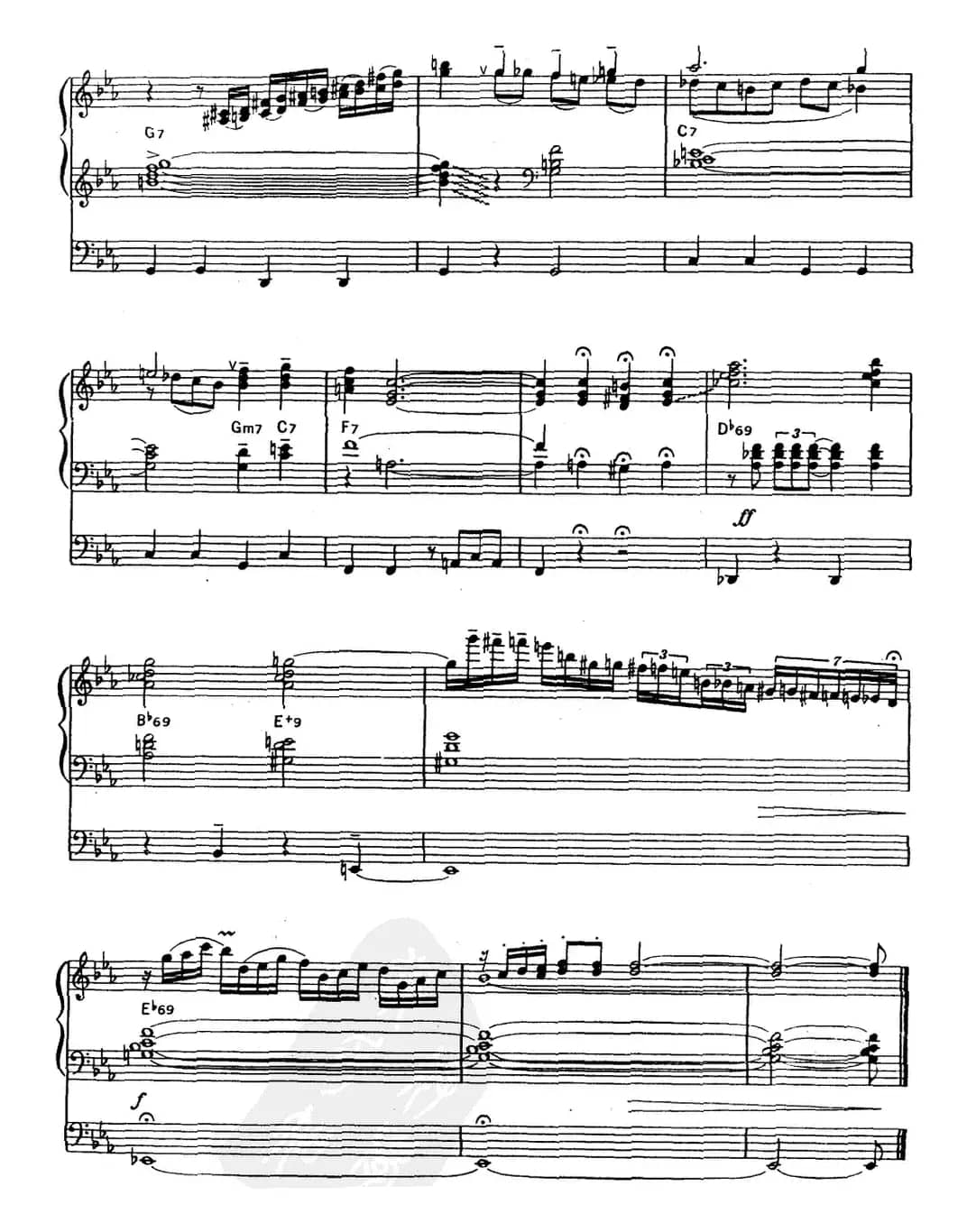 旧金山的回忆（双排键电子琴）