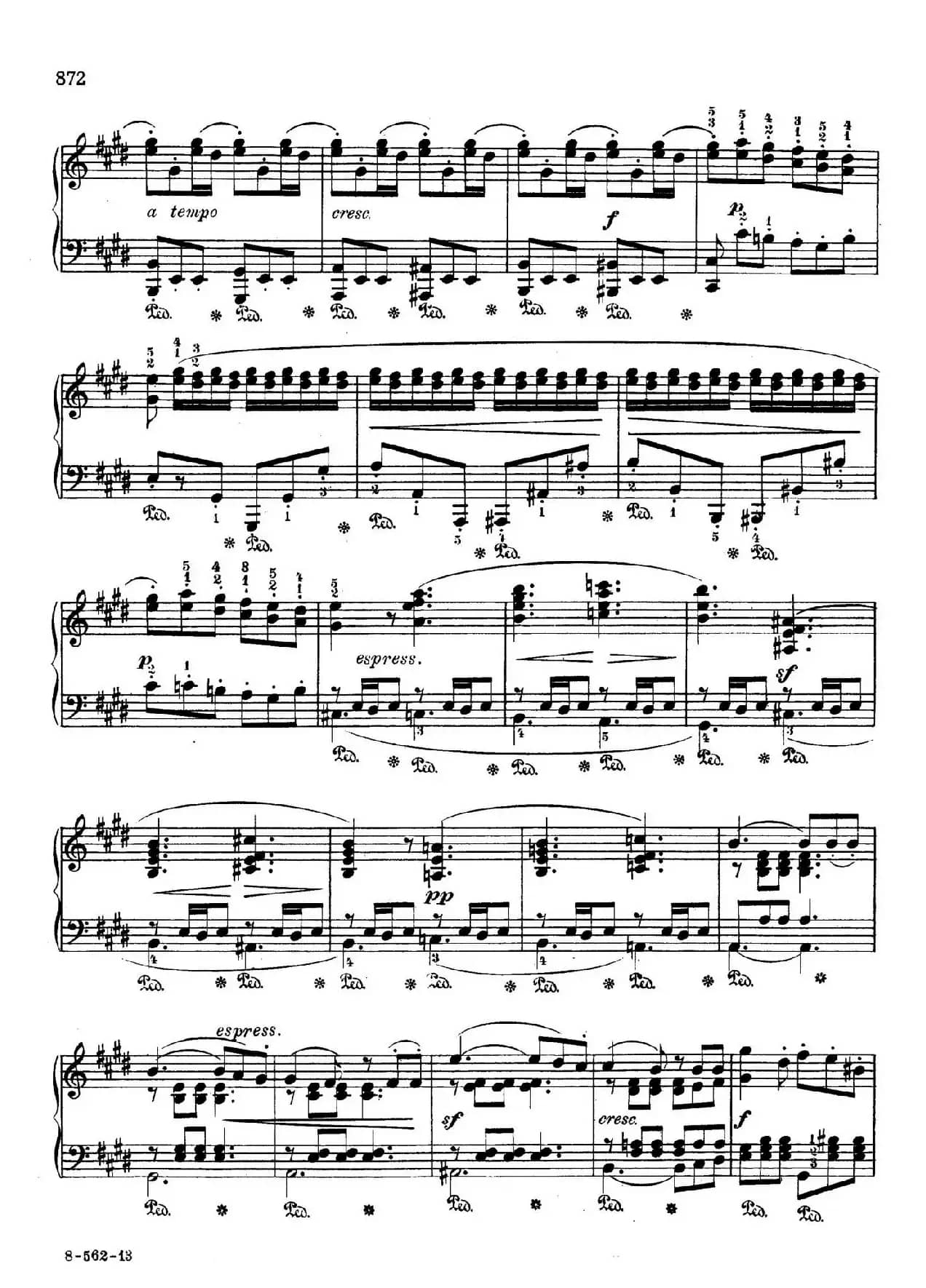Rondo Capriccioso Op.14（随想回旋曲）
