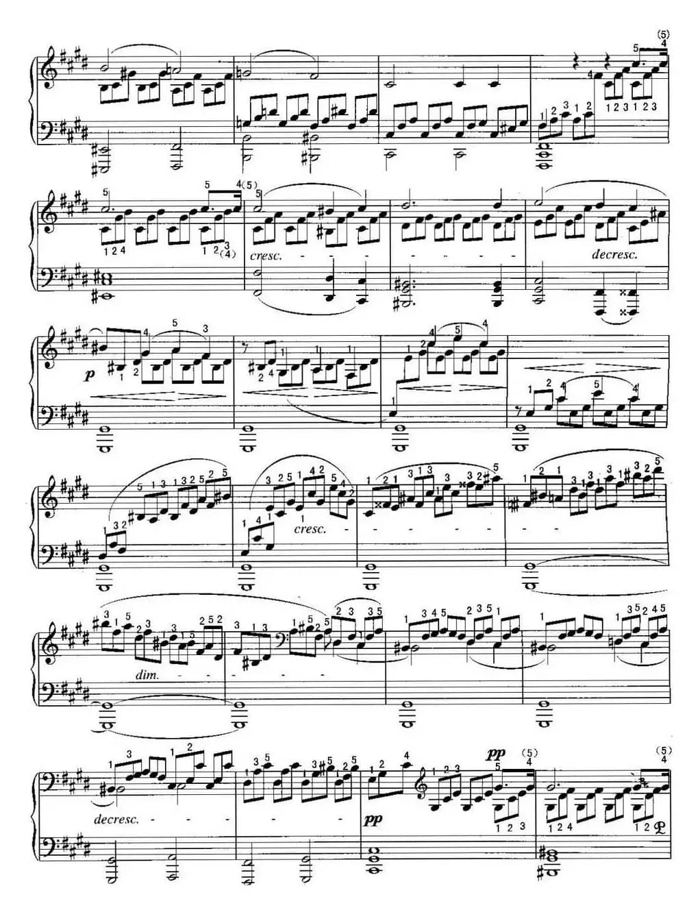 不可不弹的世界钢琴名曲：月光曲