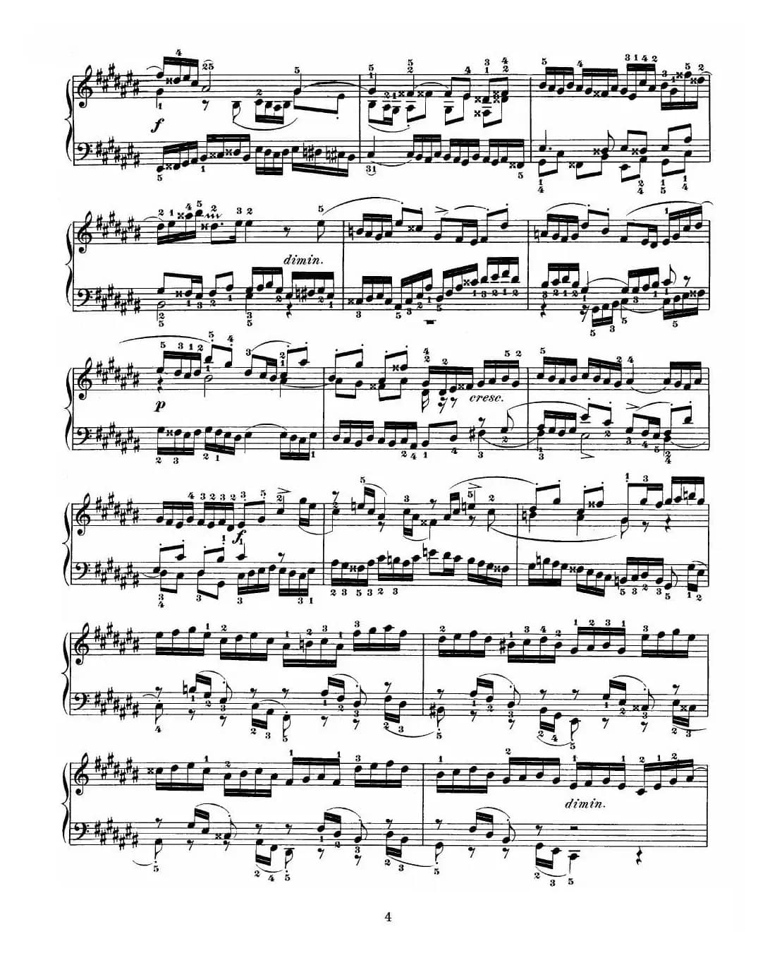 巴赫《平均律钢琴曲集》（Prelude & Fugue-3）