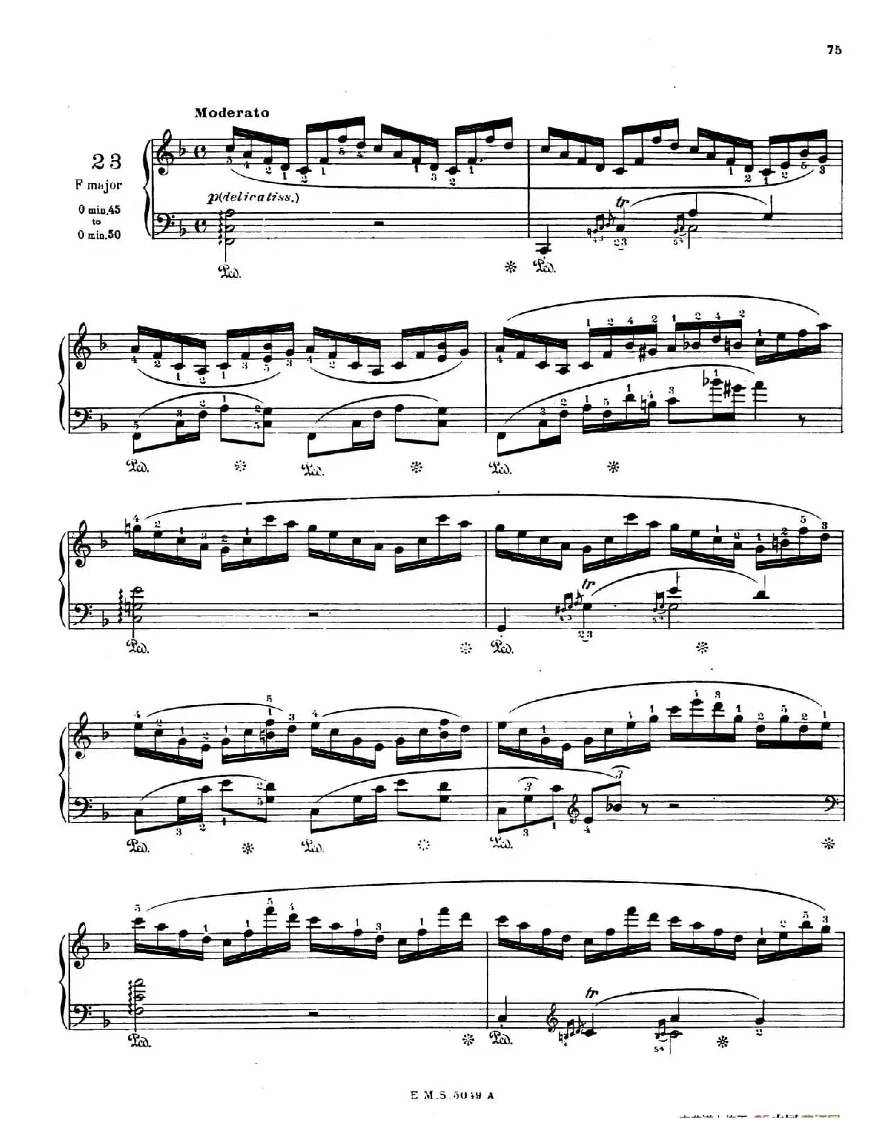 Preludes Op.28(24首前奏曲·23)