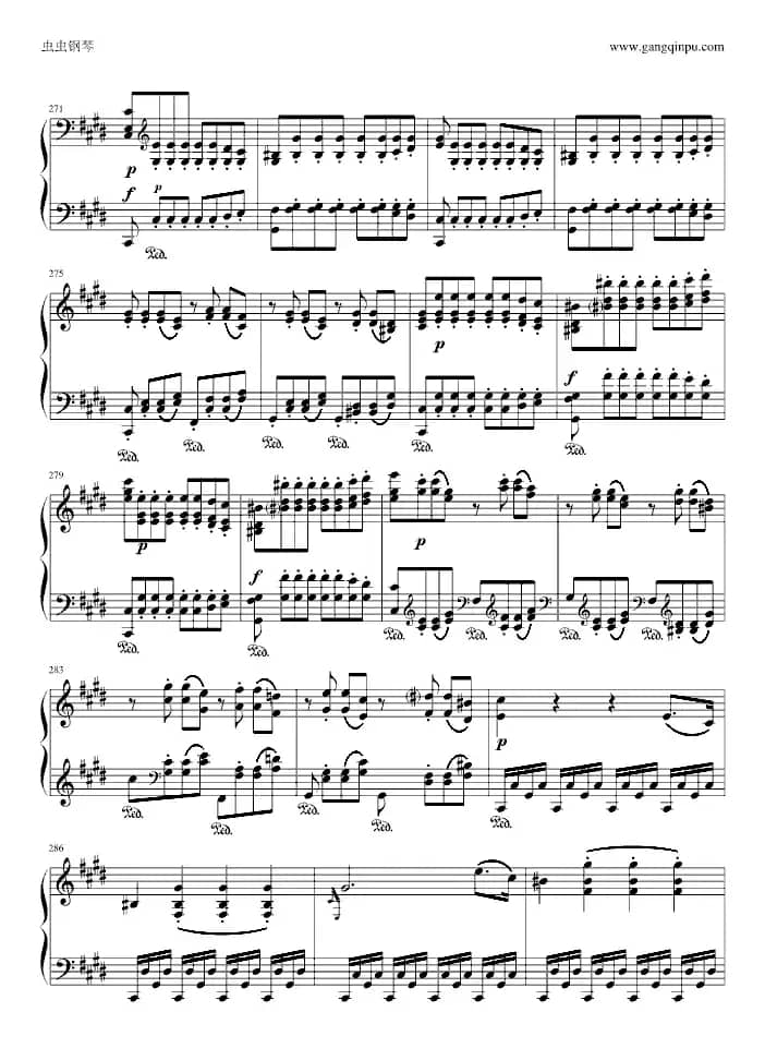 月光奏鸣曲（1，2，3乐章）