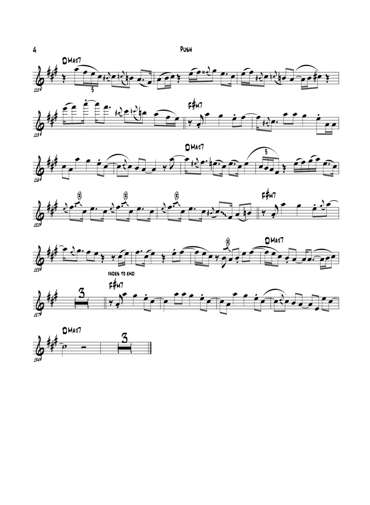 Push（Eb Part）