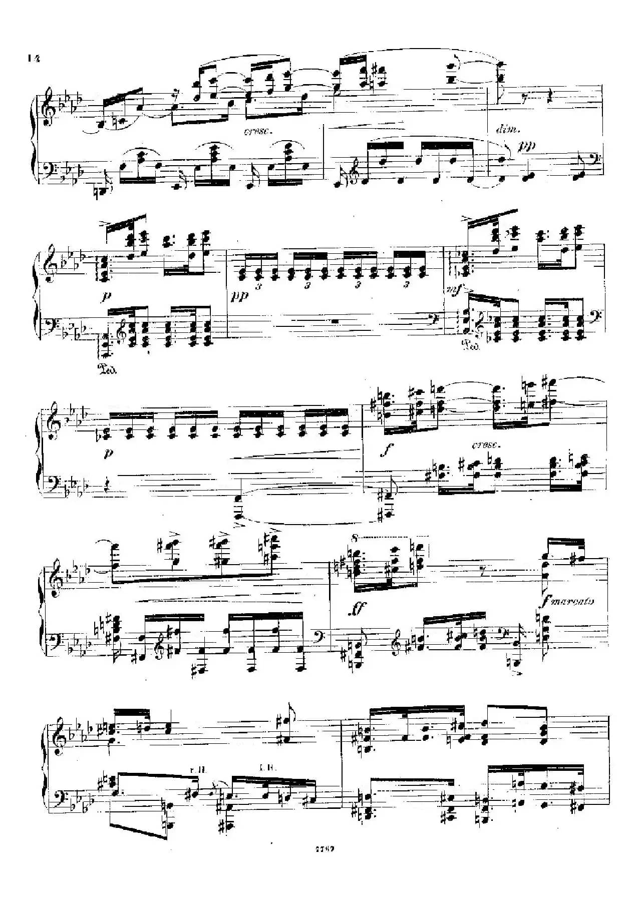 Phantasien Am Clavier Op.36（幻想曲集·第三首）