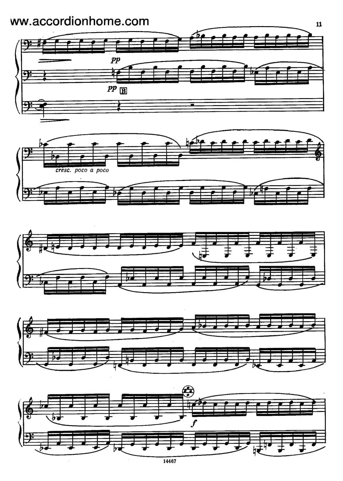 Sonate No.3（奏鸣曲三号）（第一乐章）