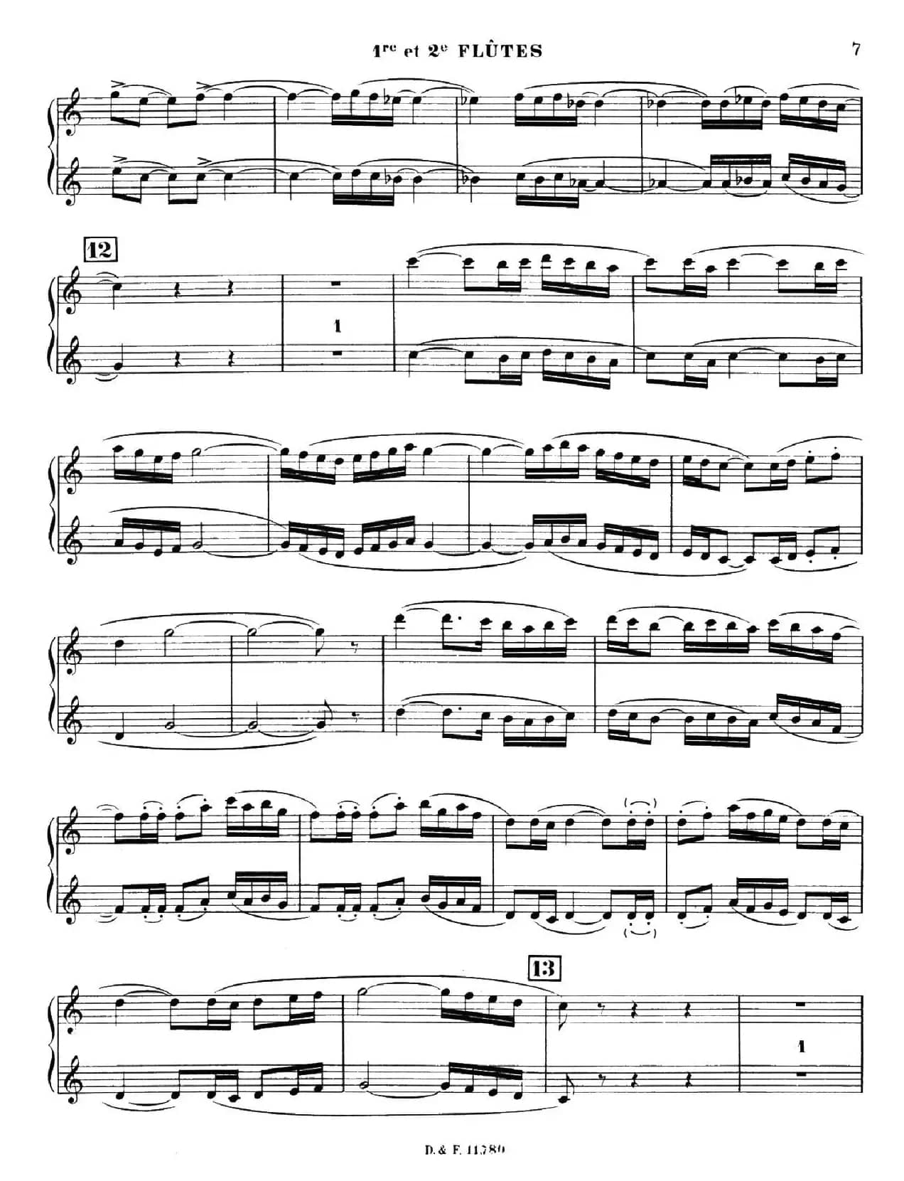 BOLERO（波莱罗）（交响乐长笛分谱）