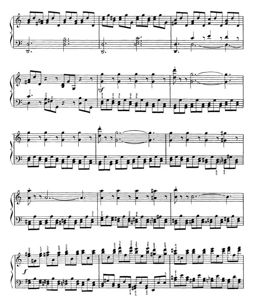 15 Etudes de Virtuosité Op.72 No.8(十五首钢琴练习曲之八)