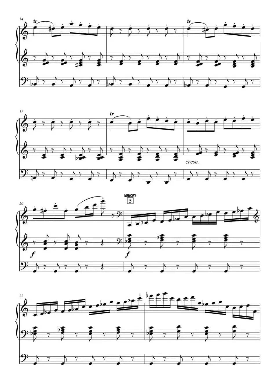 终曲（选自《动物狂欢节》）