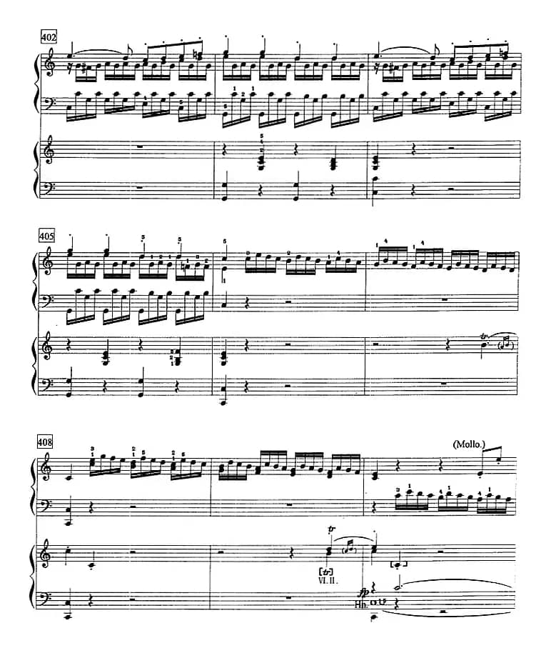 钢琴教程第八级 大型乐曲（C大调第一钢琴协奏曲 Op.15 第一乐章）