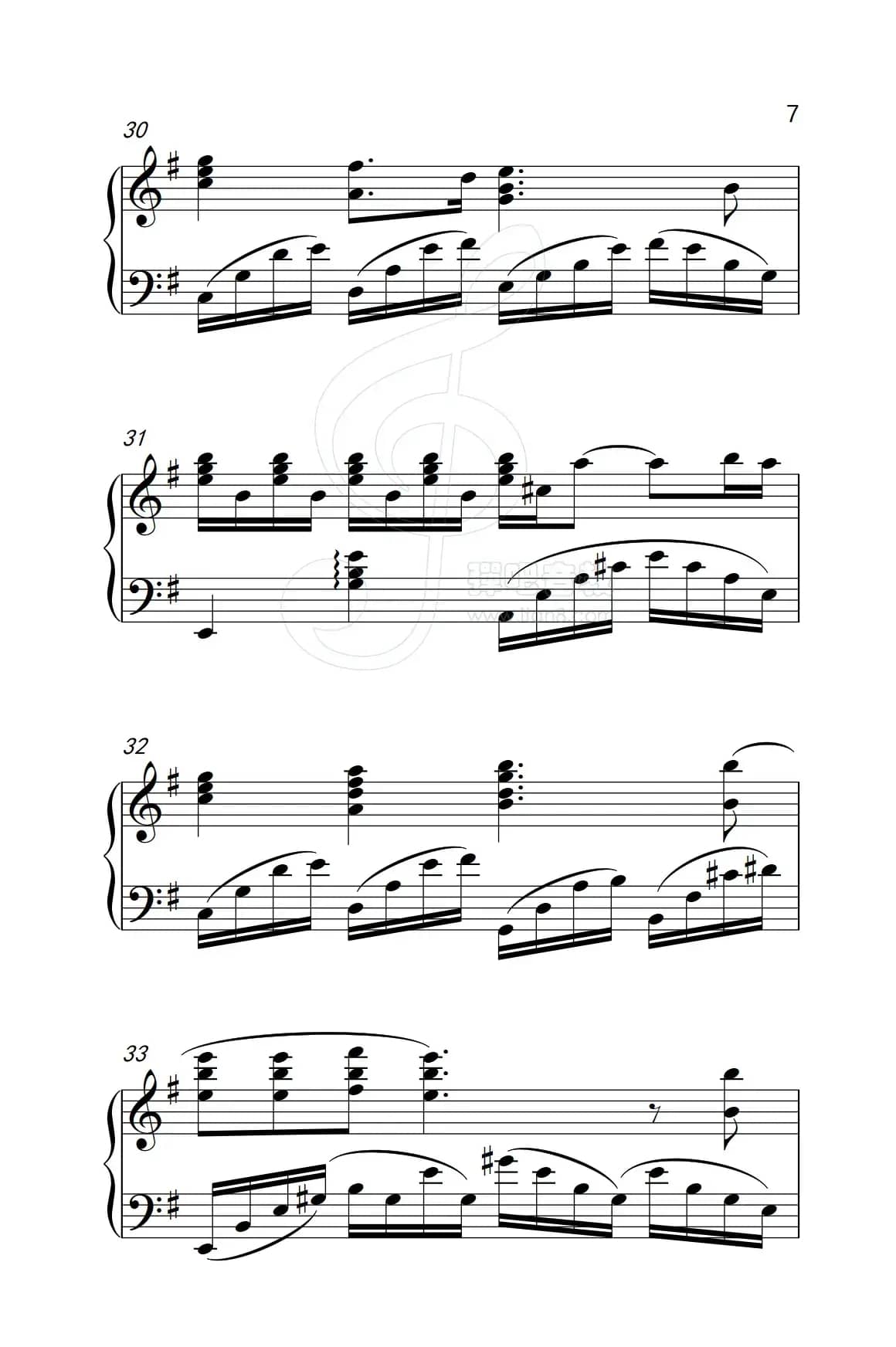 我等到花儿也谢了（《弹吧音教》制谱版）