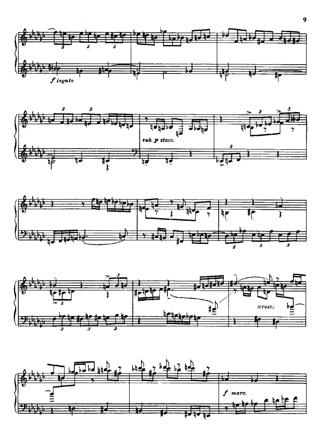 24 Preludes and Fugues Part.2 Op.45(24首前奏曲与赋格·第二部分·14)