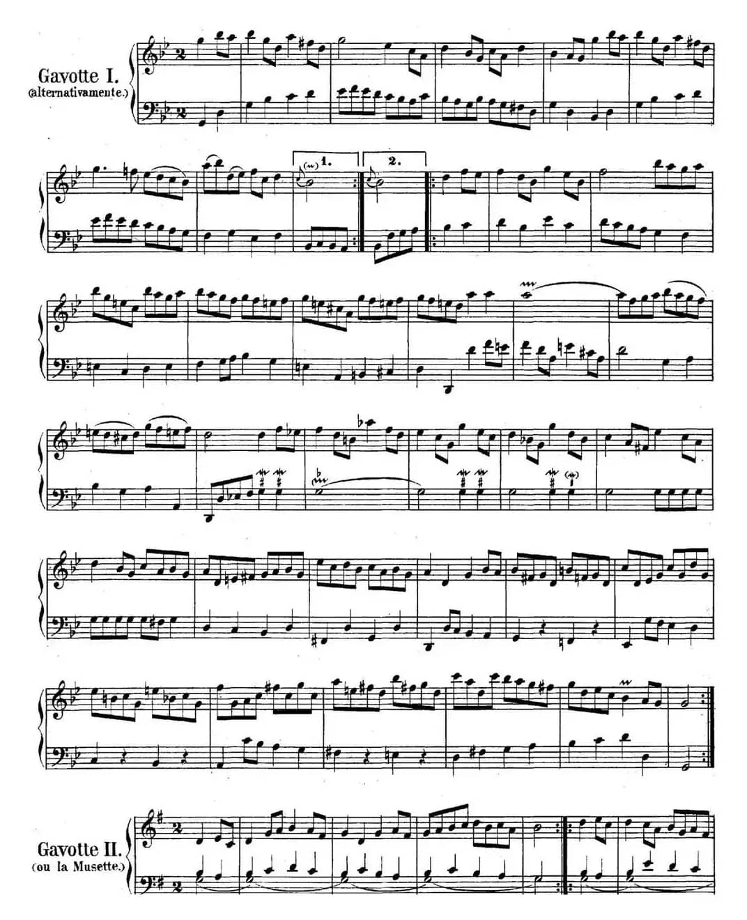 英国组曲No.3 巴赫 g小调 3rd Suite BWV 808