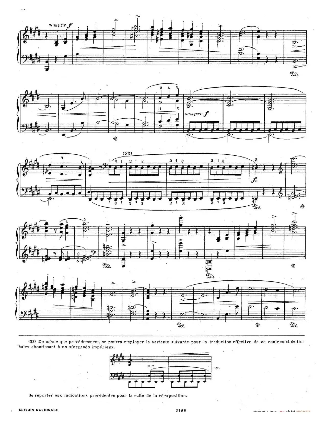 Scherzo No.4 in E Major Op.54(E大调第四谐谑曲·柯尔托教学版)