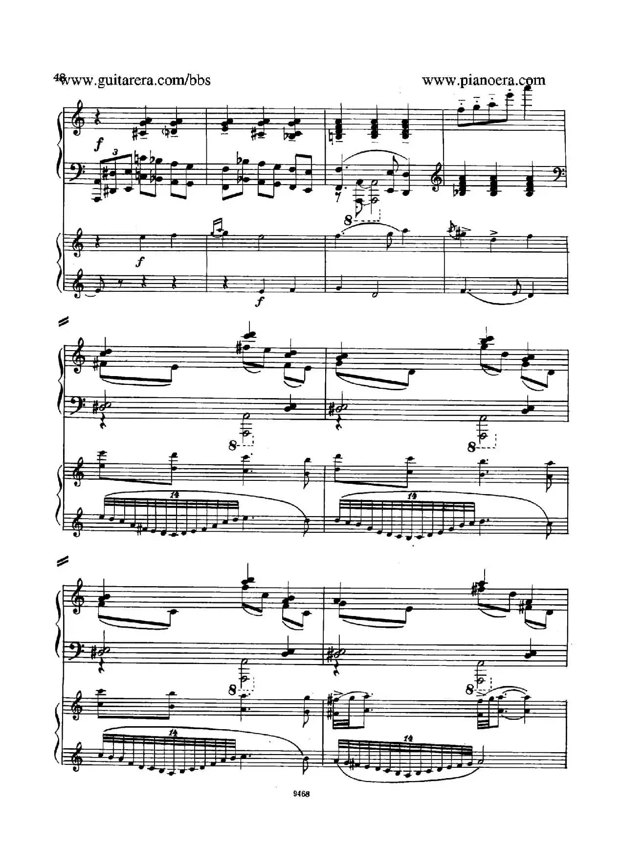 Piano Concerto in D-flat Major Op.37（降D大调钢琴协奏曲·Ⅱ·双钢琴）