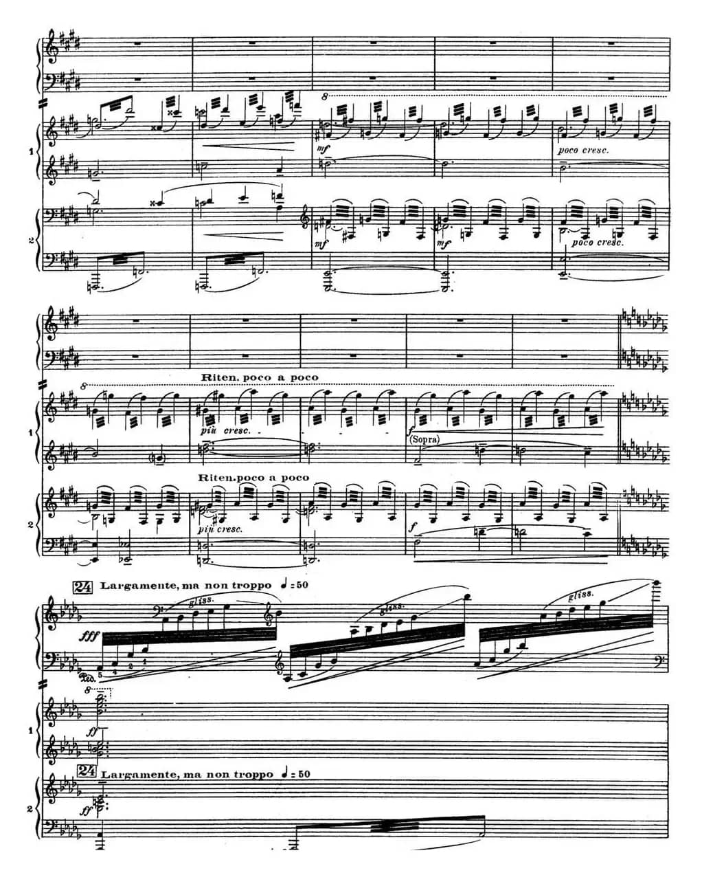 Nights in the Gardens of Spain 西班牙花园之夜 双钢琴版（Ⅰ-En el Generalife）