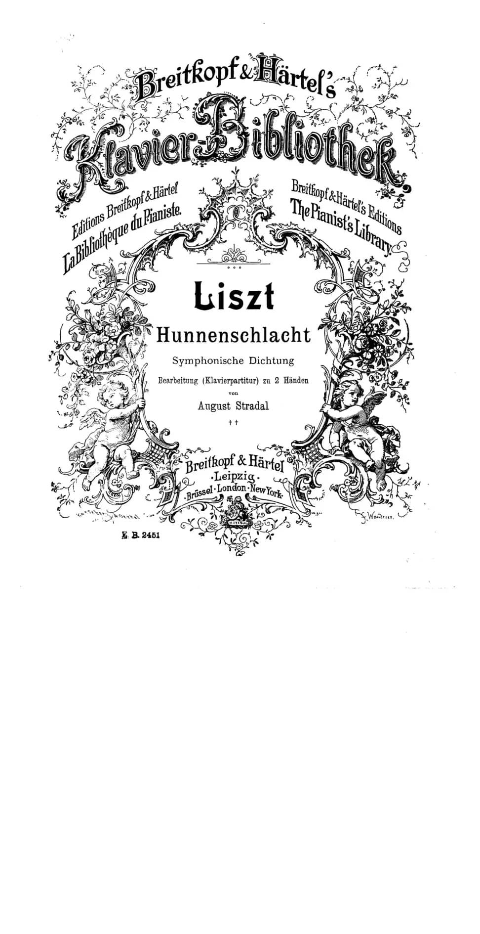 Die Hunnenschlacht S·105 - Solo Piano（匈奴之战·钢琴独奏版）