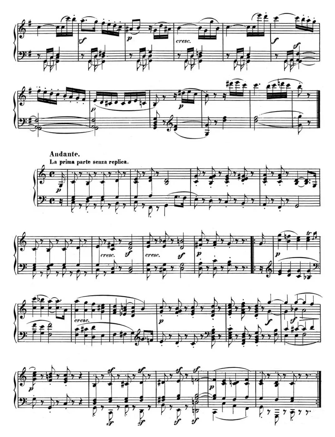 贝多芬钢琴奏鸣曲10 G大调 Op.14 No.2 G major