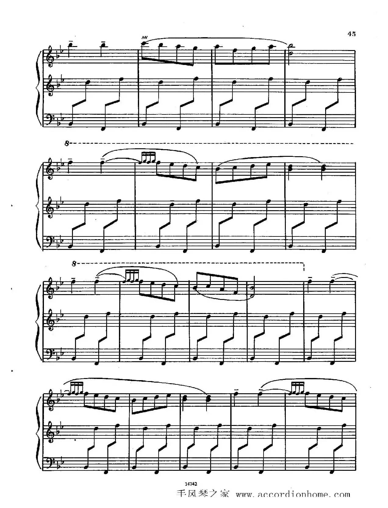 佐罗塔耶夫-六首儿童组曲之三