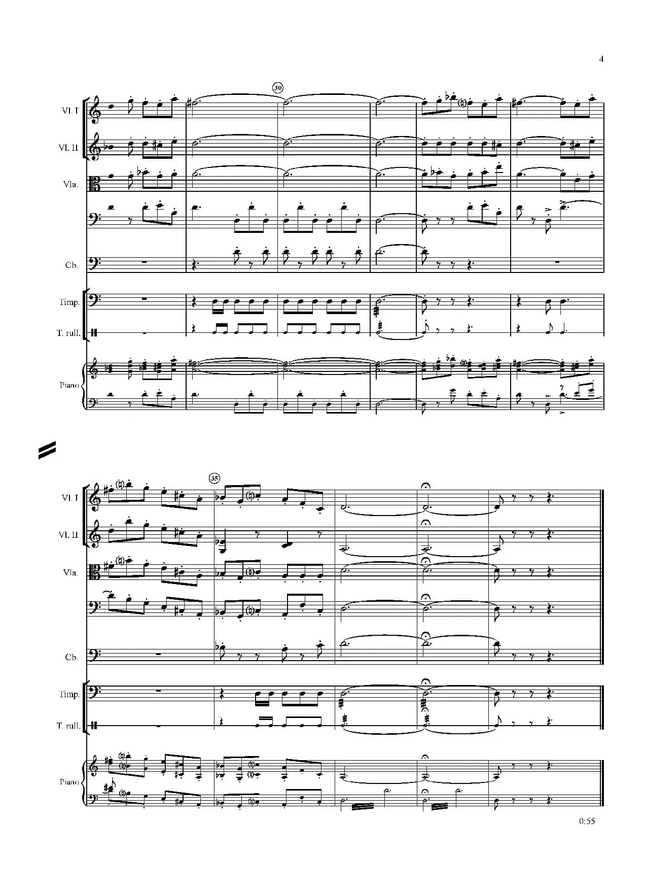 Ivo Blaha Zamecka suita - Full Score（城堡套曲）