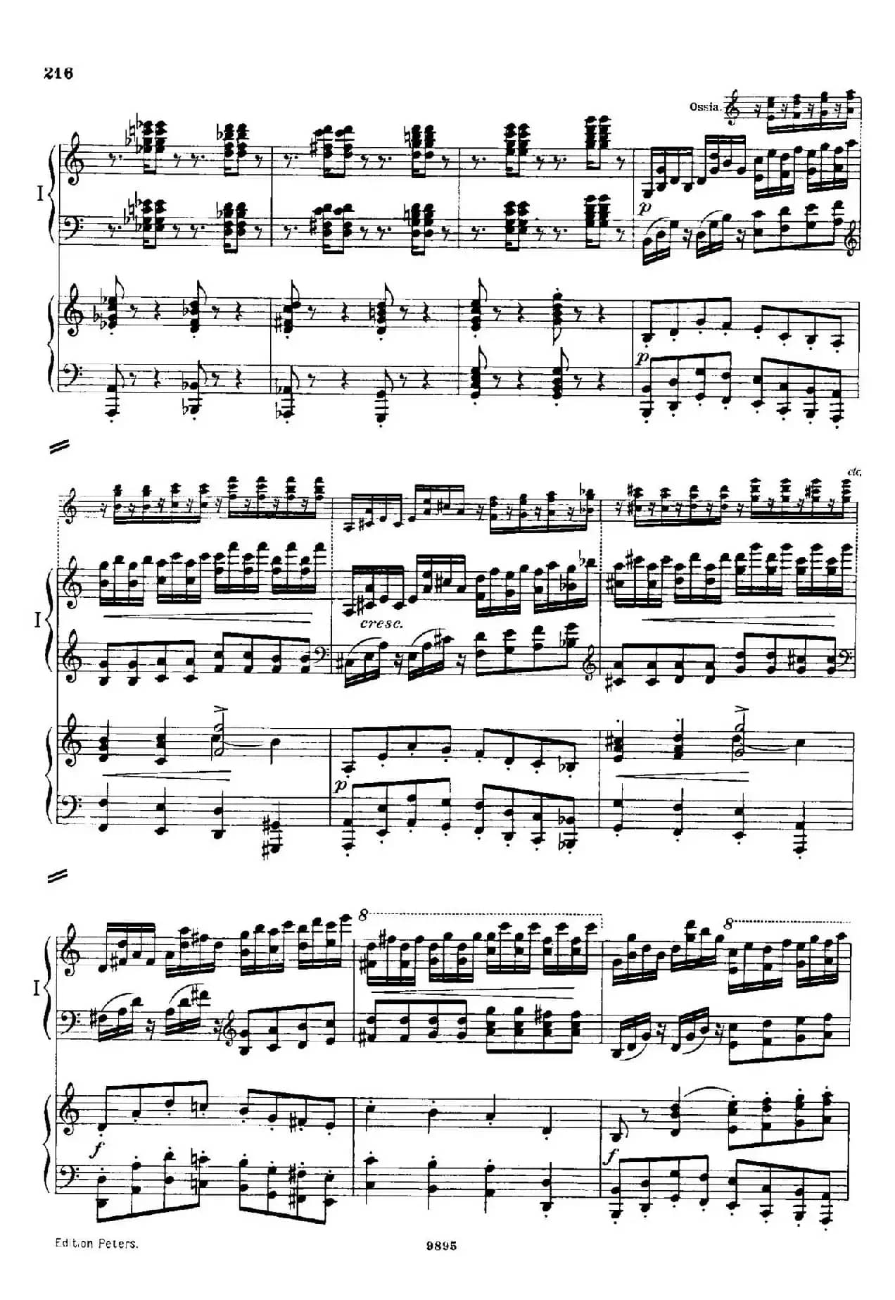 流浪者幻想曲（双钢琴）