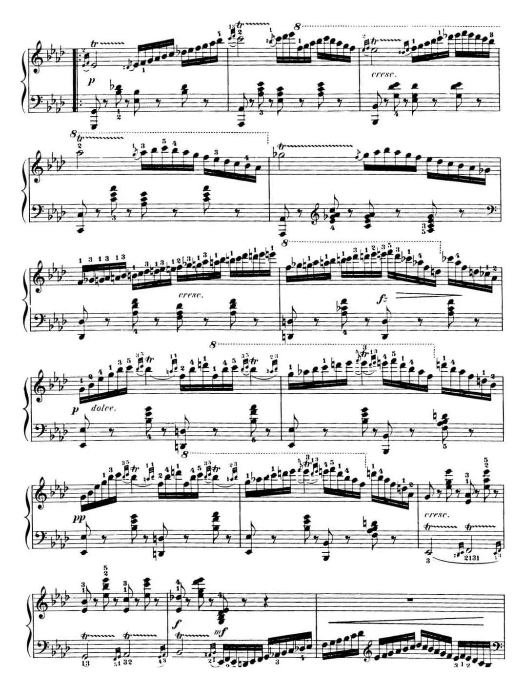 50首车尔尼Op.740钢琴手指灵巧技术练习曲（NO.48）