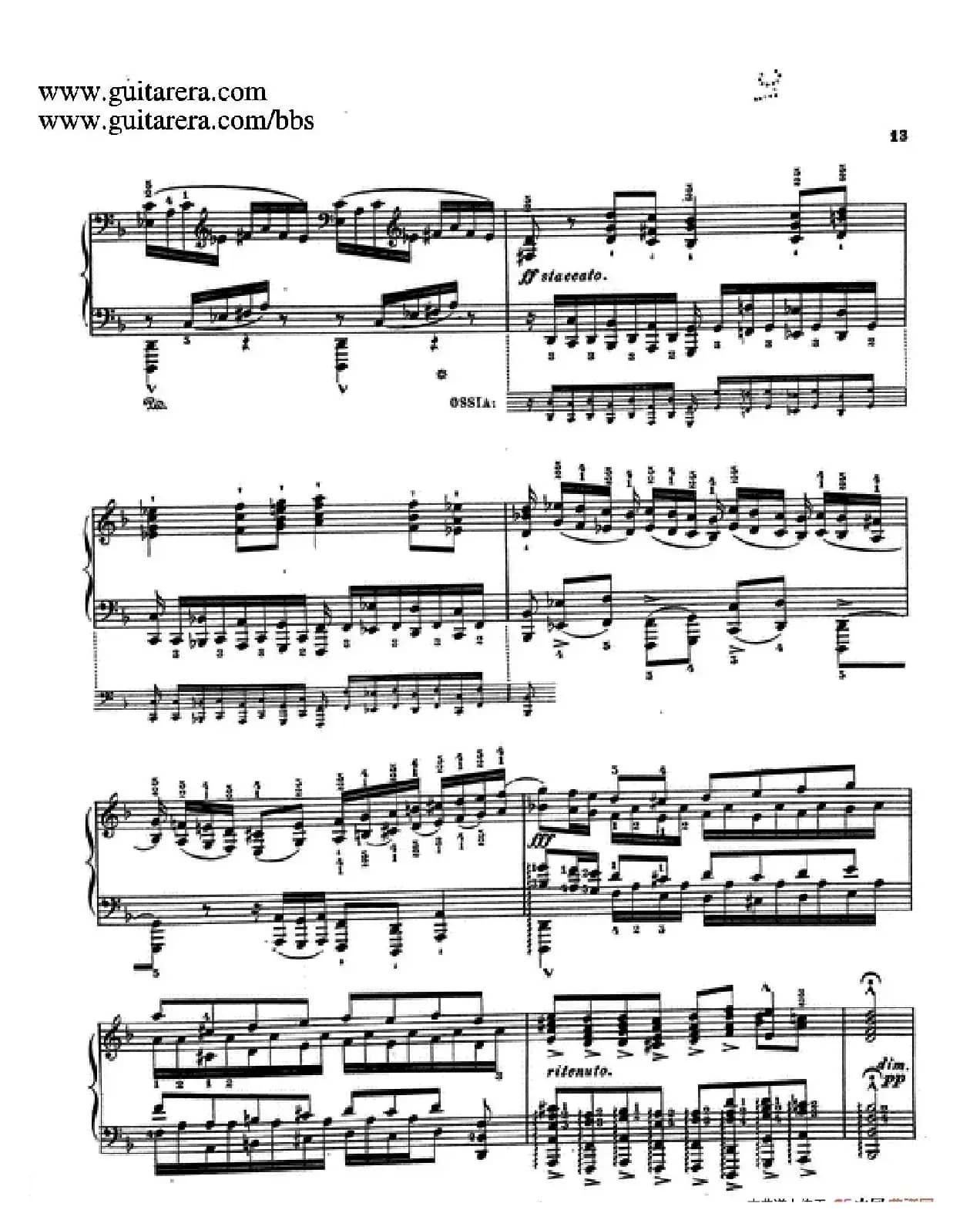 d小调托卡塔与赋格（BWV 565·陶西格改编钢琴独奏版）