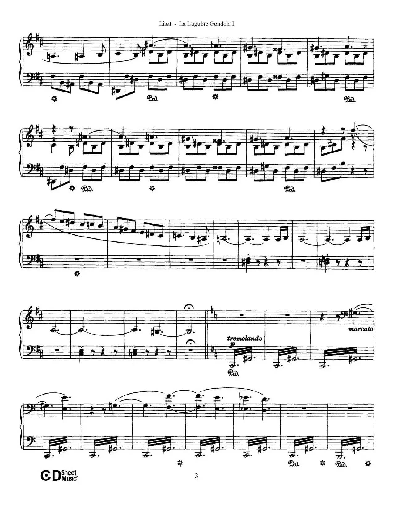 La Lugubre Gondola S.200（Ⅰ）