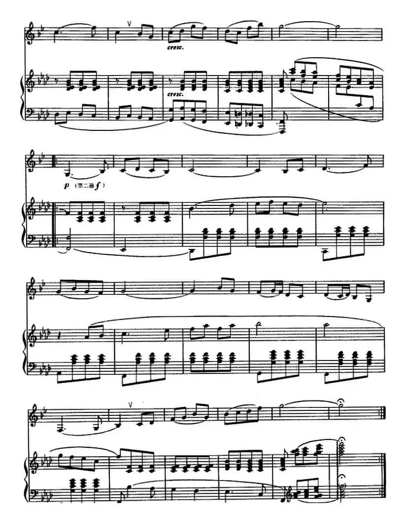 迎新春舞曲（单簧管+钢琴伴奏）