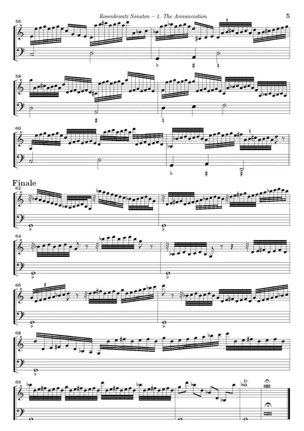 The Annunciation（小提琴+大提琴）