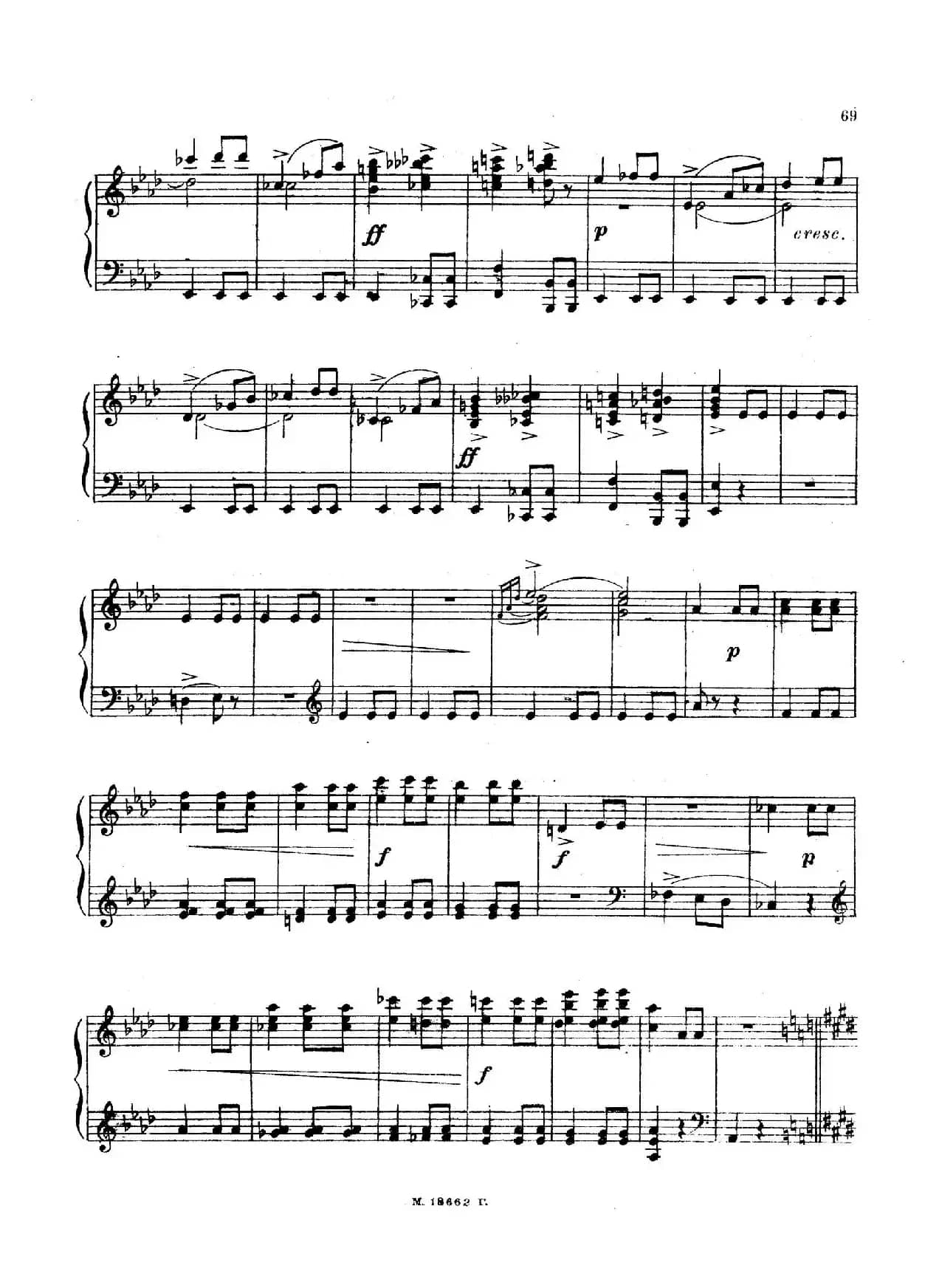 Arabesques Op.4（阿拉伯风格曲）（4）