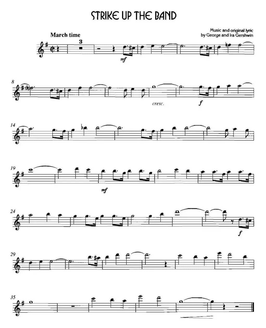 经典蓝调小品：Strike  up the  Band