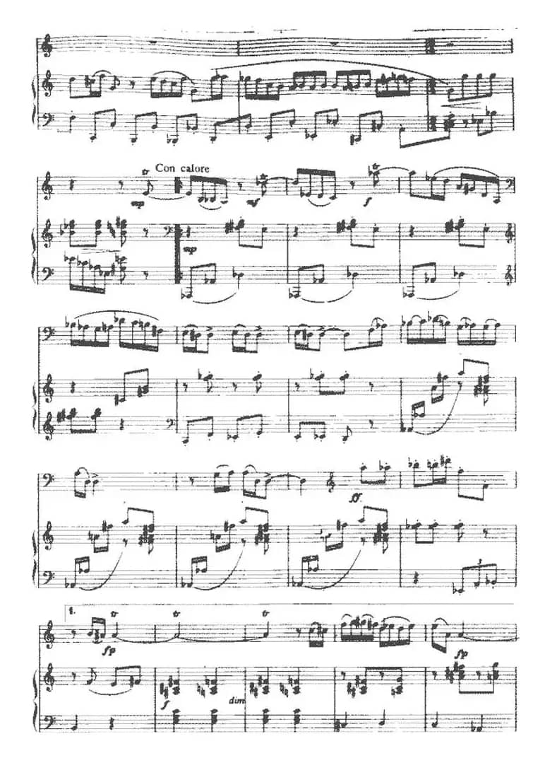 芸香（单簧管+钢琴伴奏）