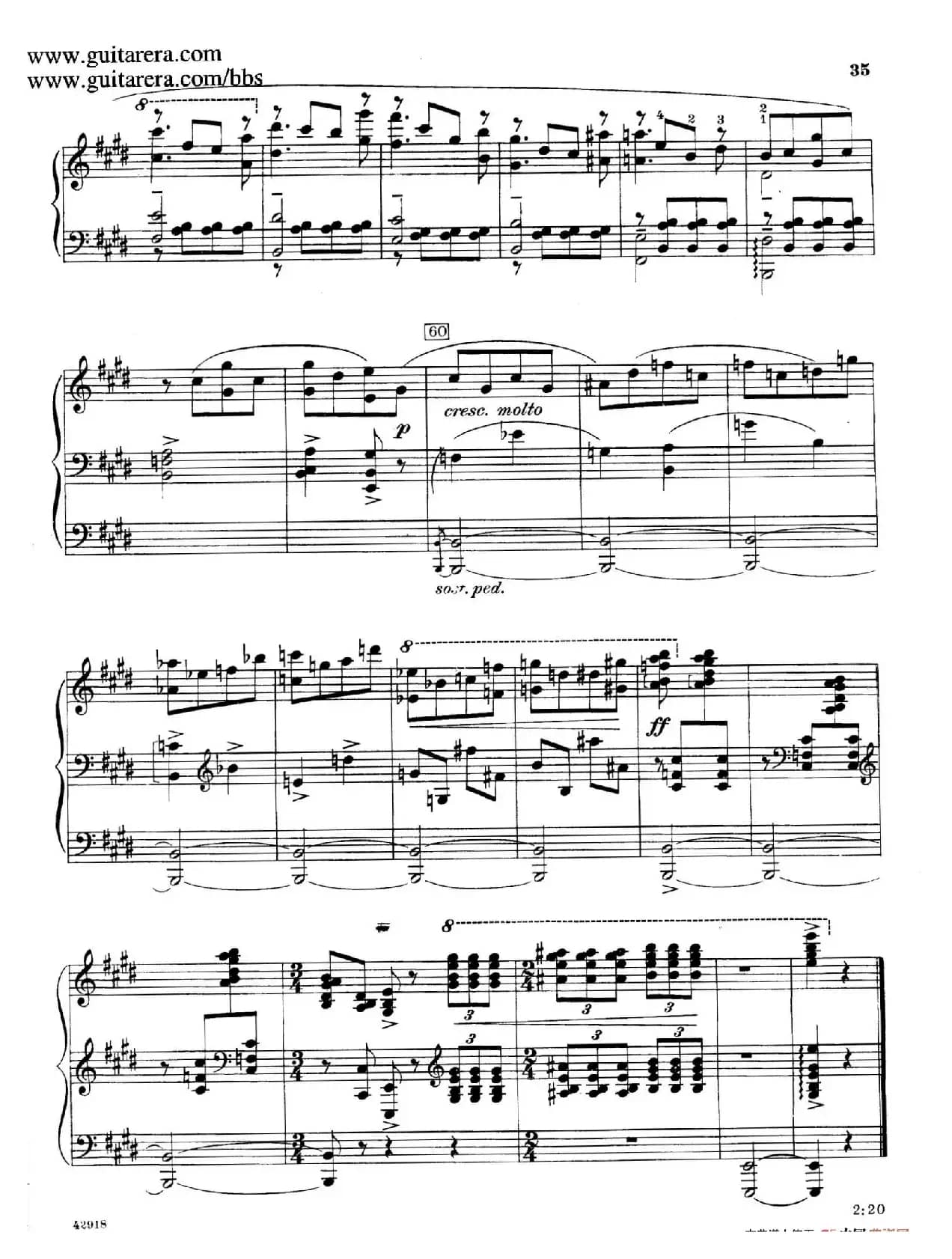 Souvenirs Op.28（纪念曲6. 加洛普舞曲）