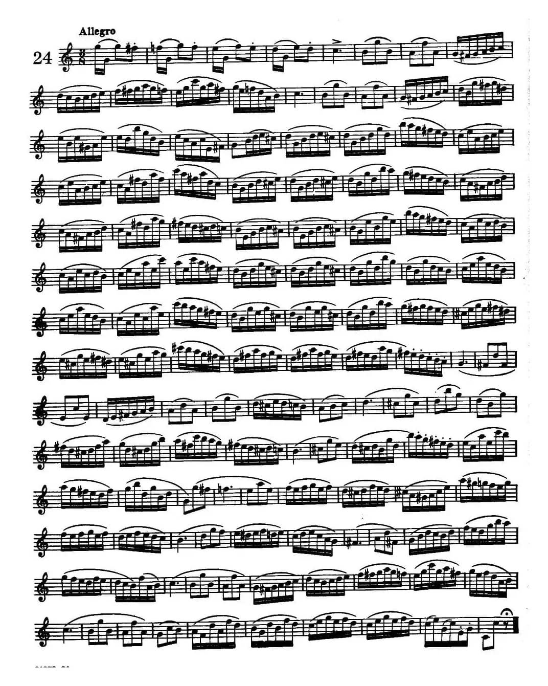 25 Daily Exercices for Saxophone（18—25）