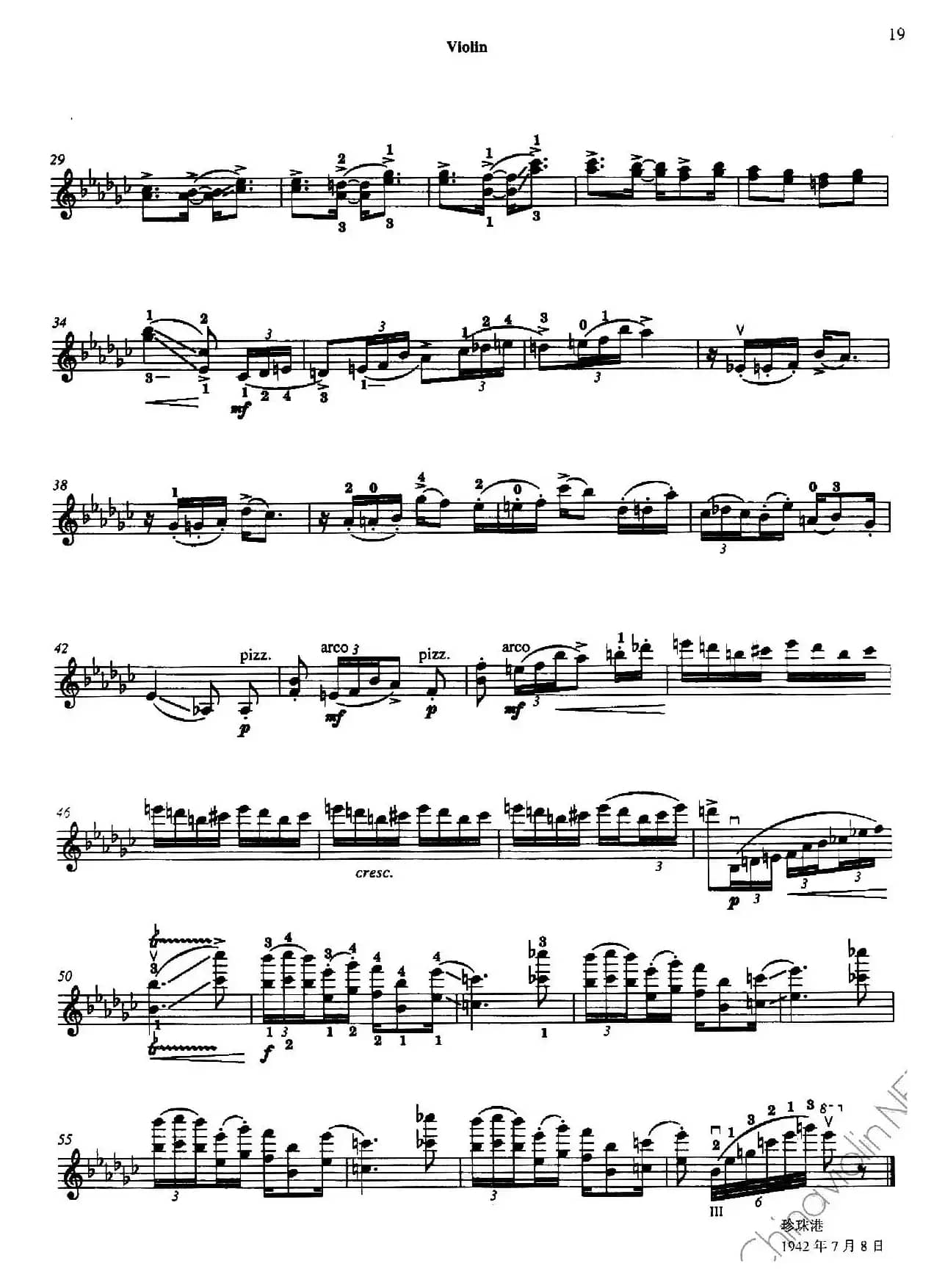 Three Preludes for Piano·Ⅲ（为钢琴而作的三首前奏曲·Ⅲ）