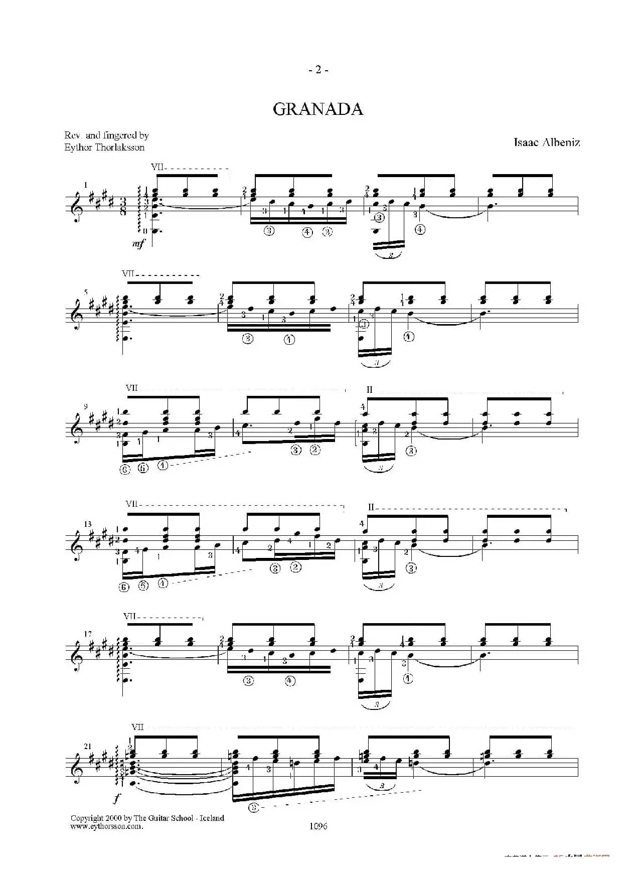 Granada（古典吉他）