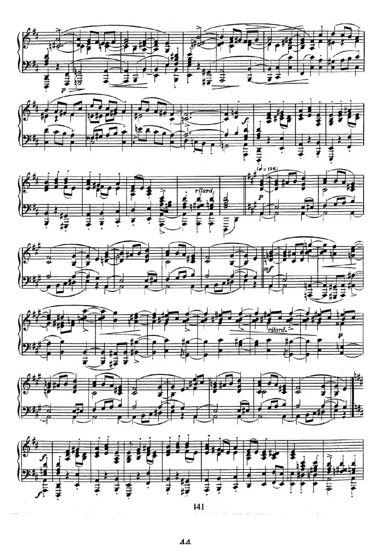 53首以肖邦练习曲为素材而作的练习曲（No.44）