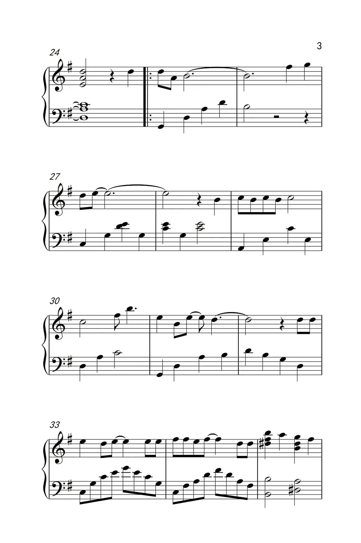 我知道你很难过（《弹吧音教》制谱版）