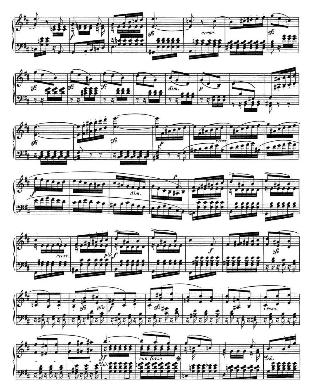 门德尔松无词歌Op.30（NO.4）