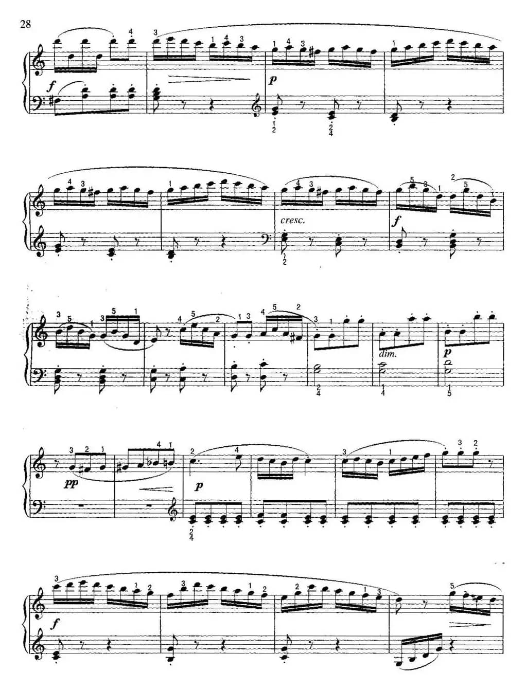 不可不弹的世界钢琴名曲：小奏鸣曲Op.36-3